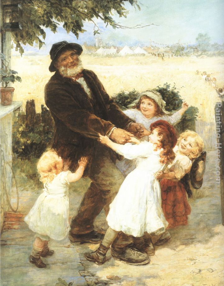 Off to the Fair painting - Frederick Morgan Off to the Fair art painting